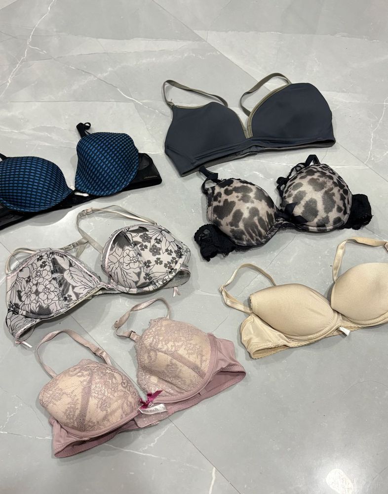 Set of 6 Assorted Bra