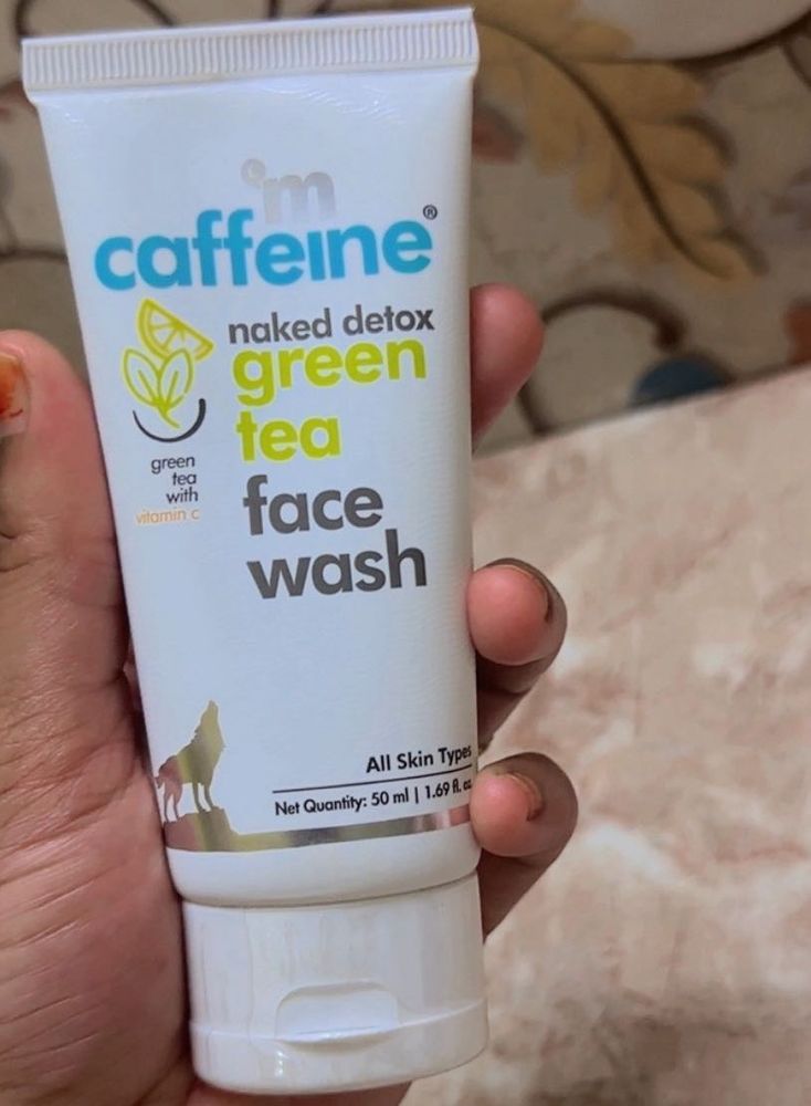 Caffeine Green Tea Face Wash