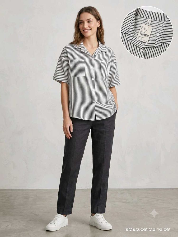 Classic Striped Shirt - XL/XXL