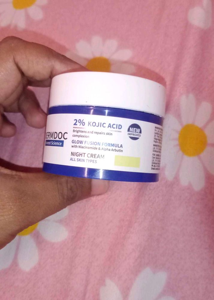 DERMDOC 2% Kojic Acid Night Cream