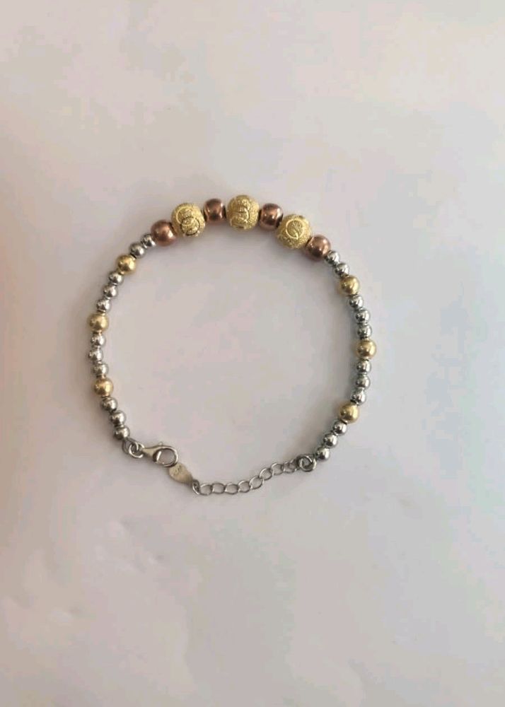 925 Pure Silver Bracelet Kada Wth Hallmark