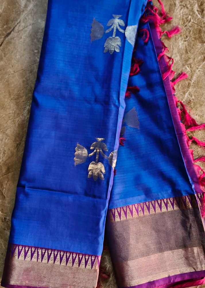 pure handloom kanjeevaram saree