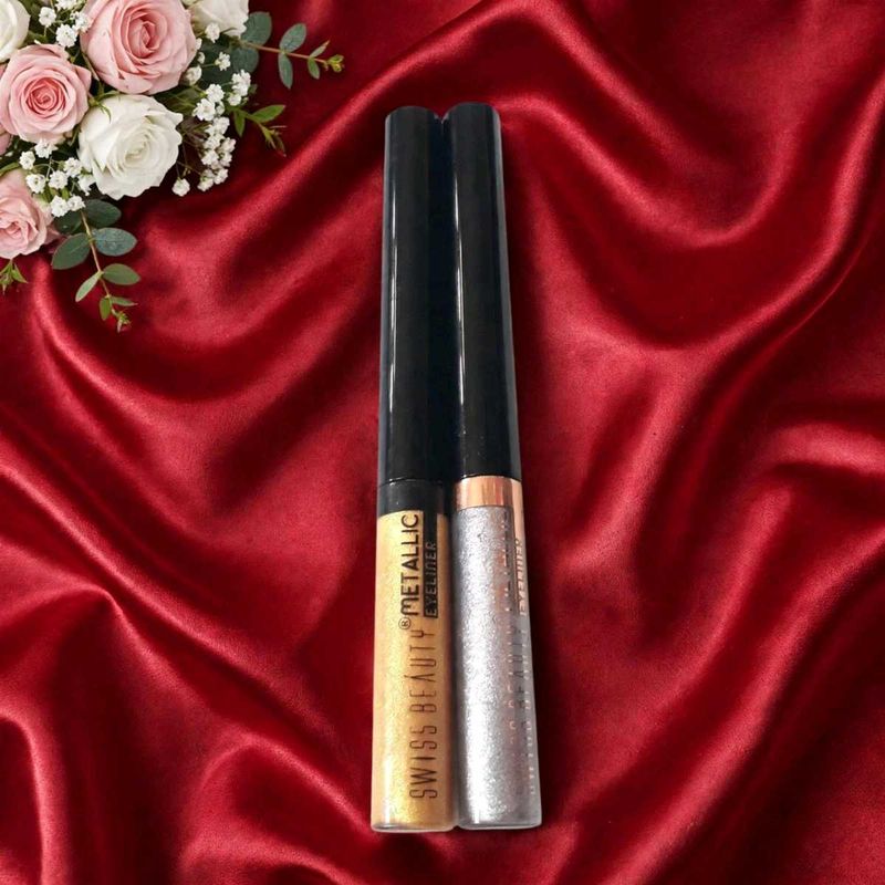 Swiss Beauty Metallic Eyeliners duo