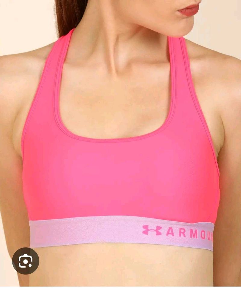 Under Armour Pink Sports Bra