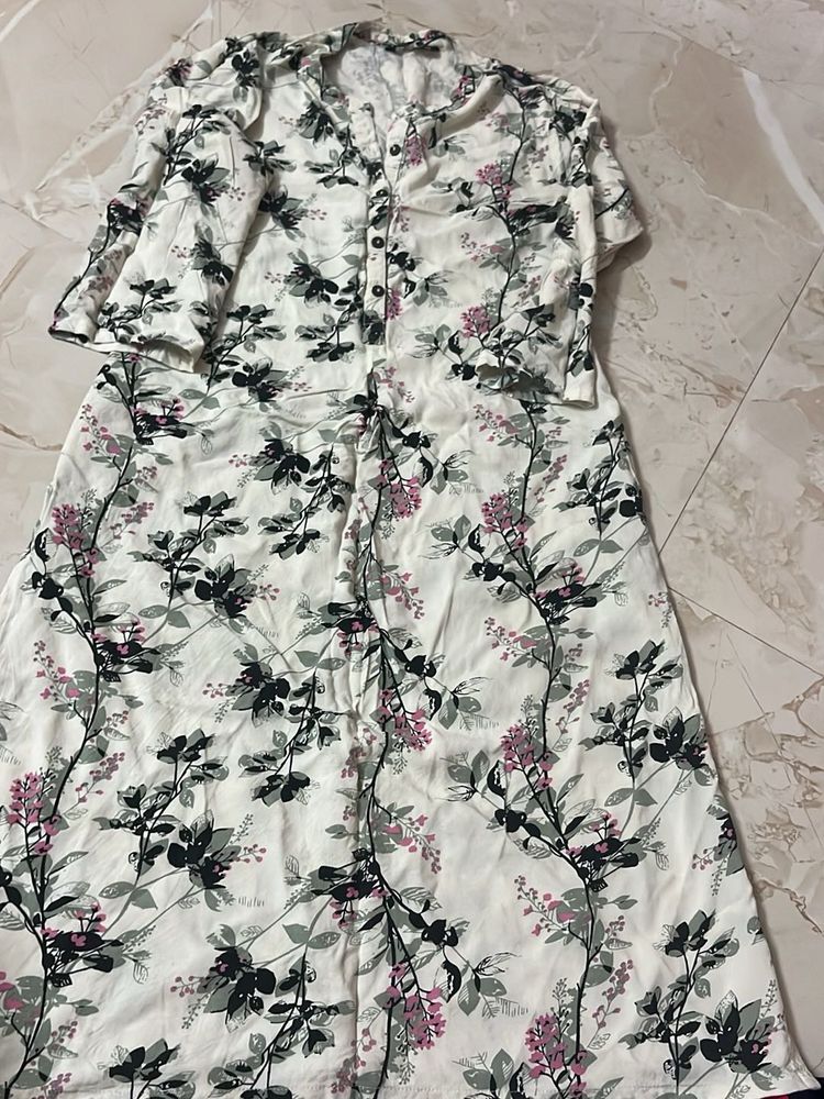 Floral Print Kurta for Women