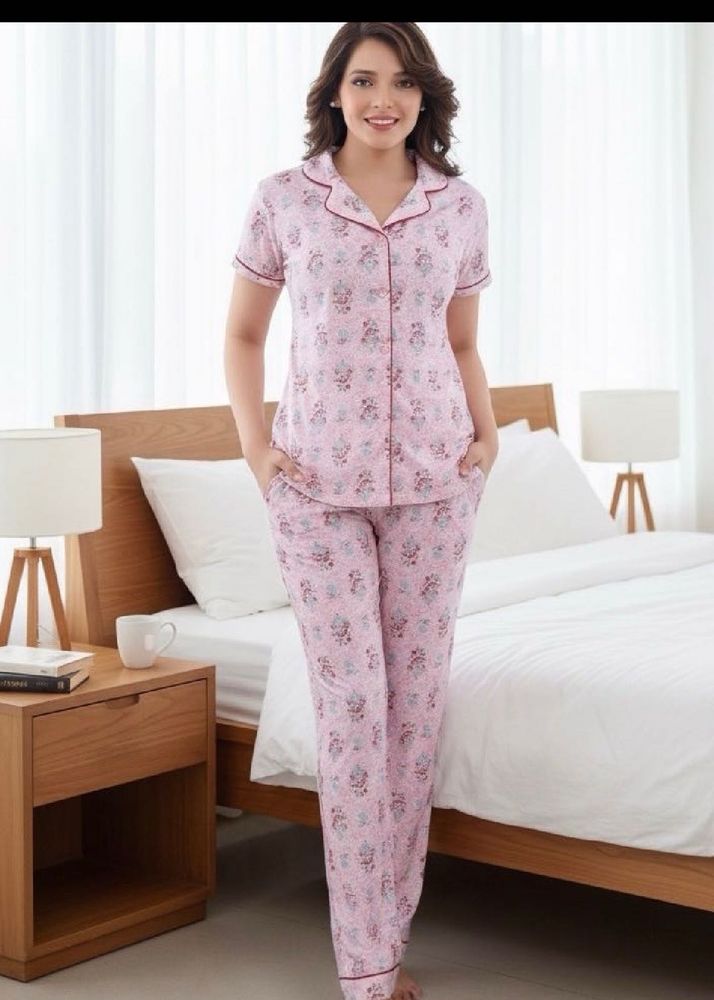 Cute Pink Pajama Set
