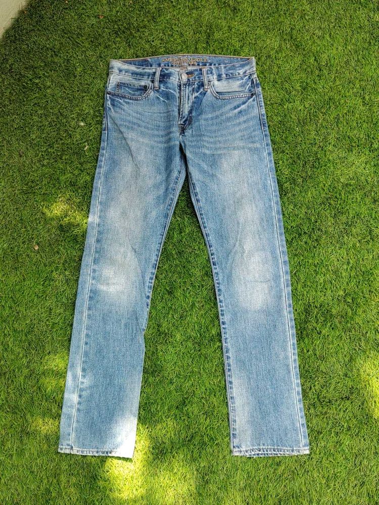 Light Wash Denim Jeans