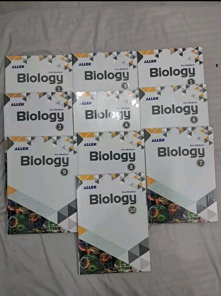 ALLEN Pre-Medical Biology Books