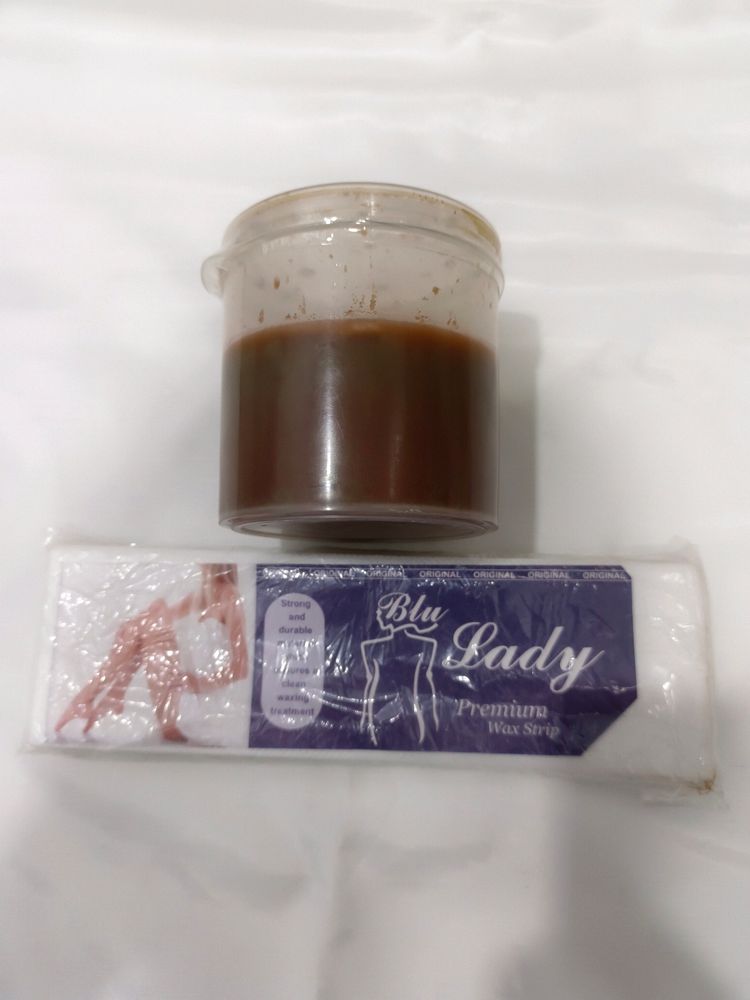 Cream Wax With Strips