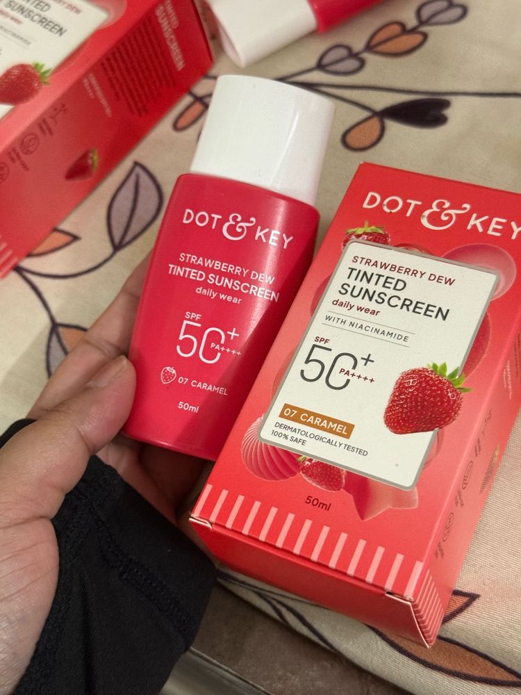 Strawberry Dew Tinted Sunscreen SPF 50