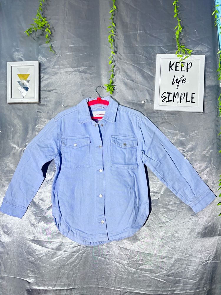 Joe fresh lavender  Denim jacket