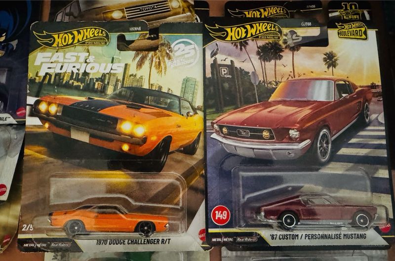 Hot wheels FnF premium &amp; mustang premiu