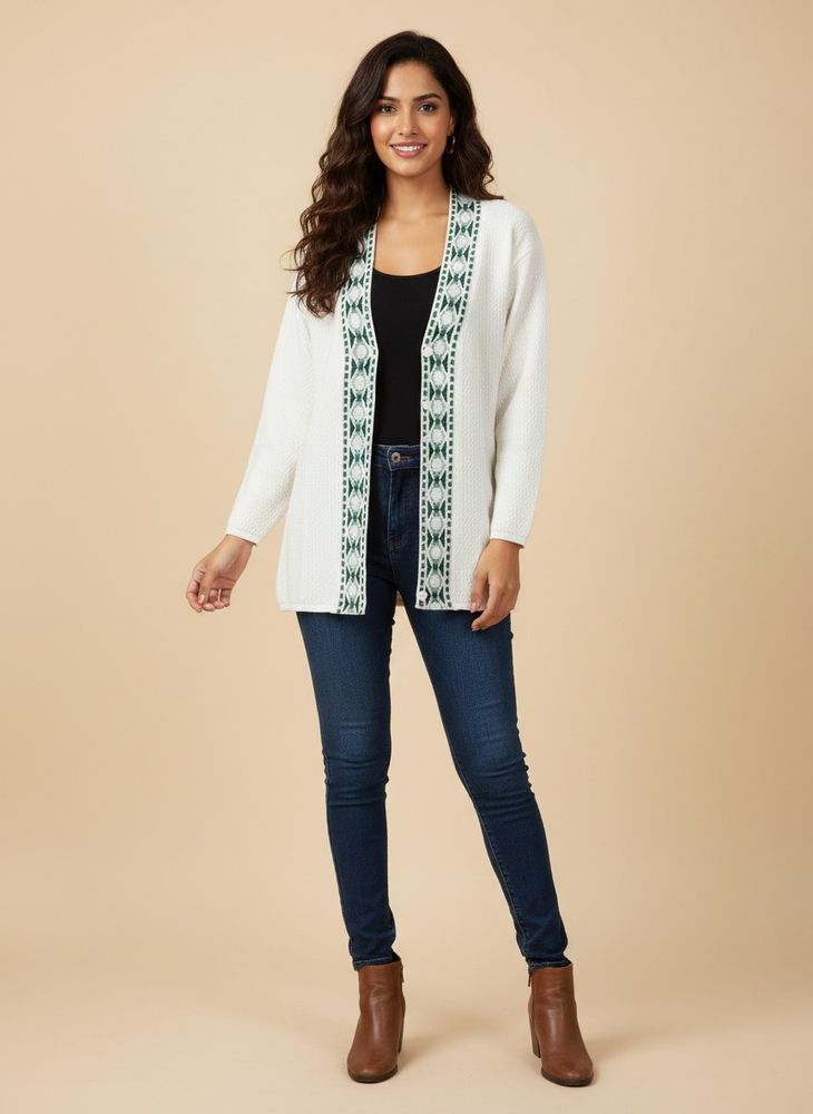 Vintage Style Knit Cardigan