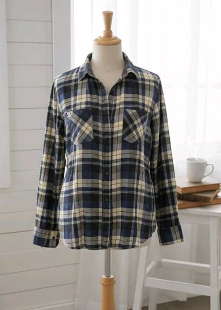 Classic Plaid Flannel Shirt