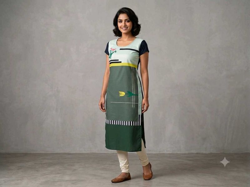 kurtA with legging set