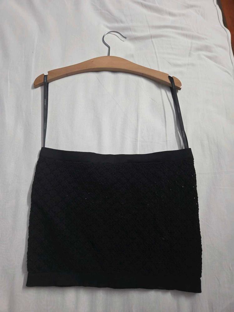 Forever 21 Black Bandeau Top ( S)