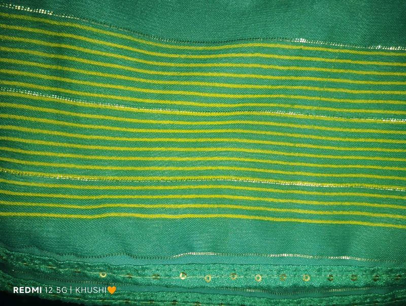 Elegant Blue Saree with Unique Pattern