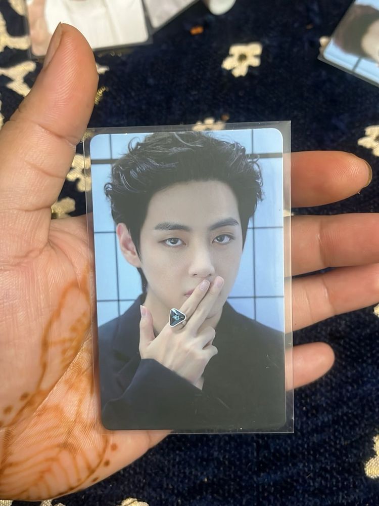 BTS V Proof official Photo Card