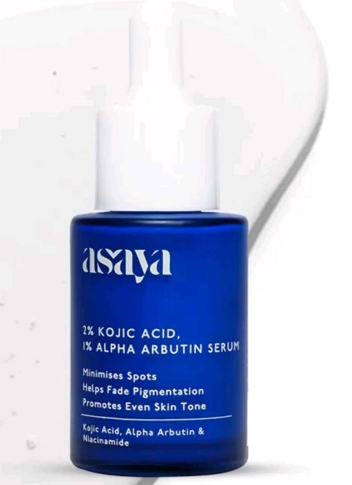 Asaya 2% Kojic Acid &amp;1%Alpha Arbutin Serum