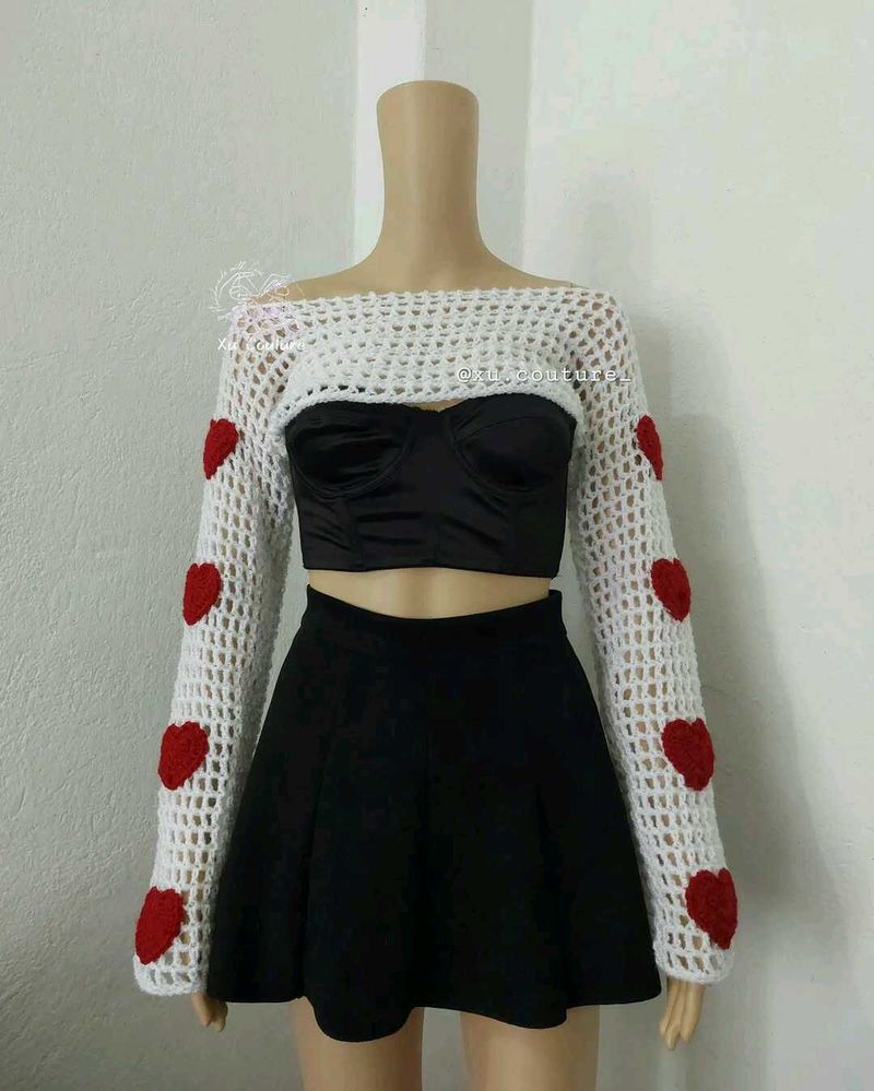 Crochet White Bolero ❤