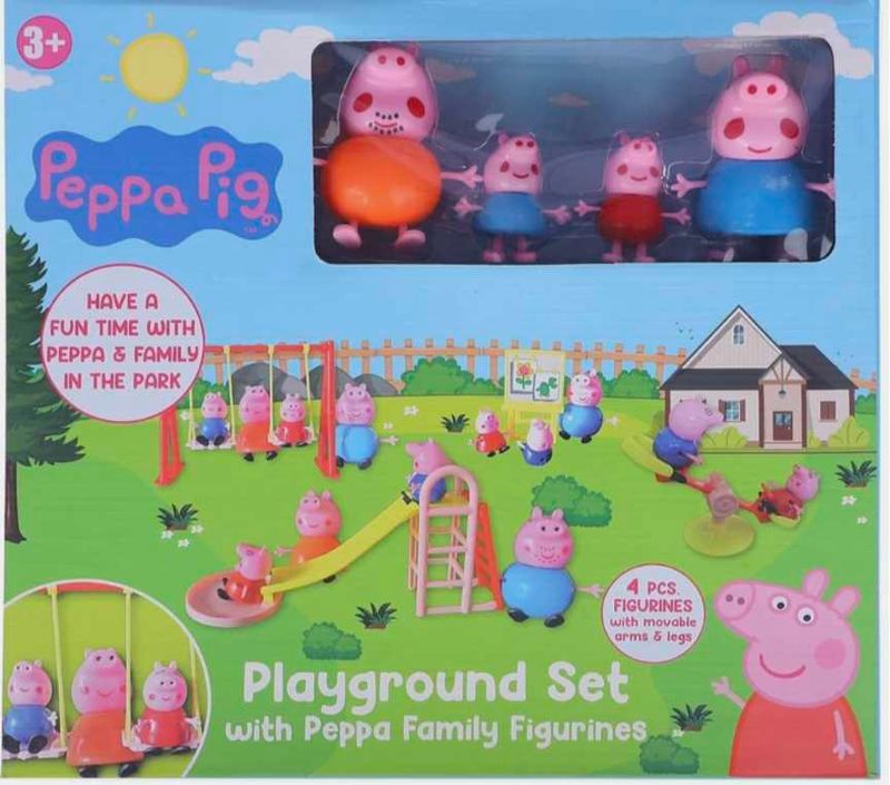 Peppa Pig Playground Set with Family Figurines
