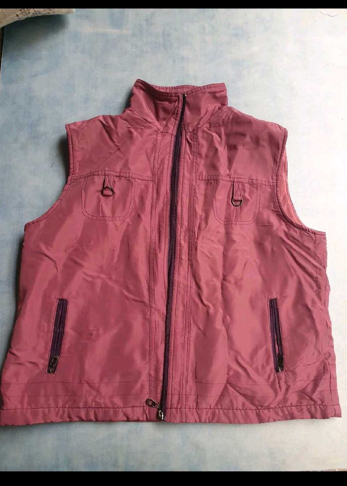 Women's Sleeveless Zip-Up Vest