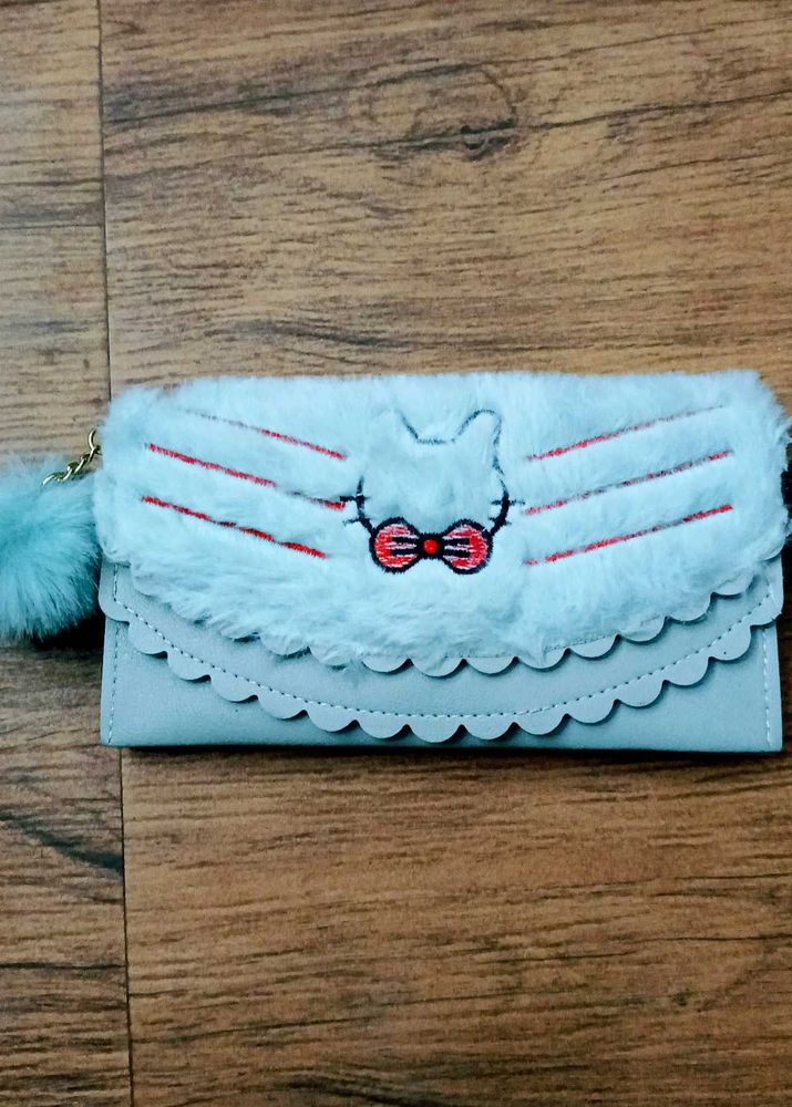 Cute Hello Kitty Wallet with charm 🧿