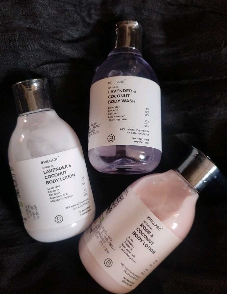 Brillare Body Wash &amp; Lotions Set