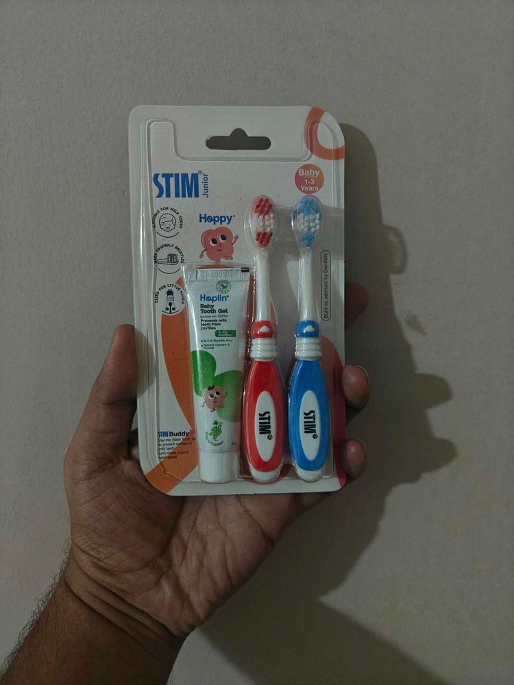 Stim Junior Baby Toothbrush Set