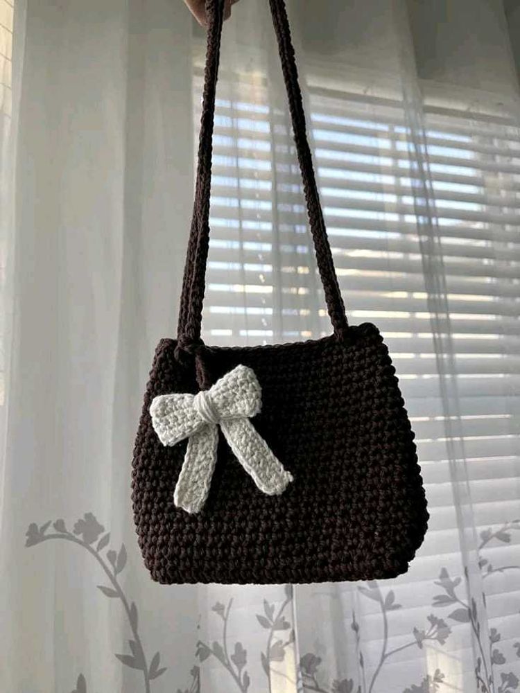 Handmade Crochet Shoulder Bag