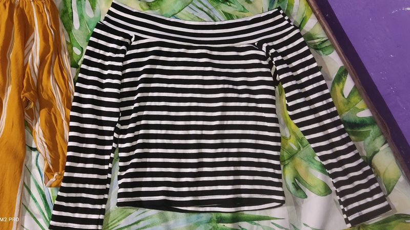 off shoulder top