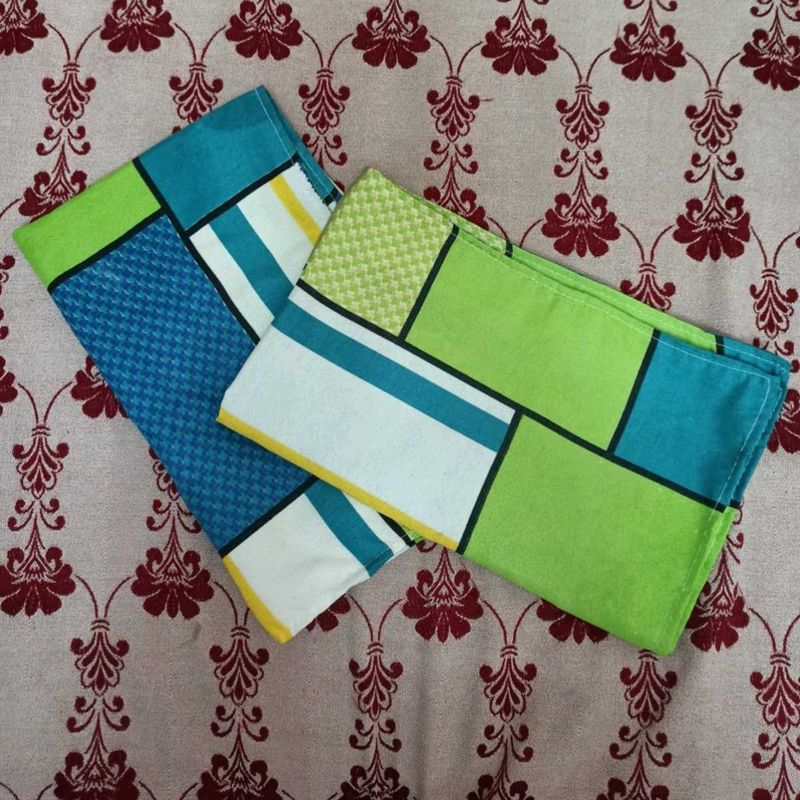 Geometric Print Pillow Cover (Set of 2)