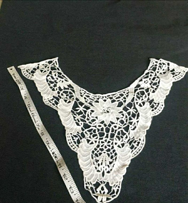 combo of 2 Lace Collar Applique