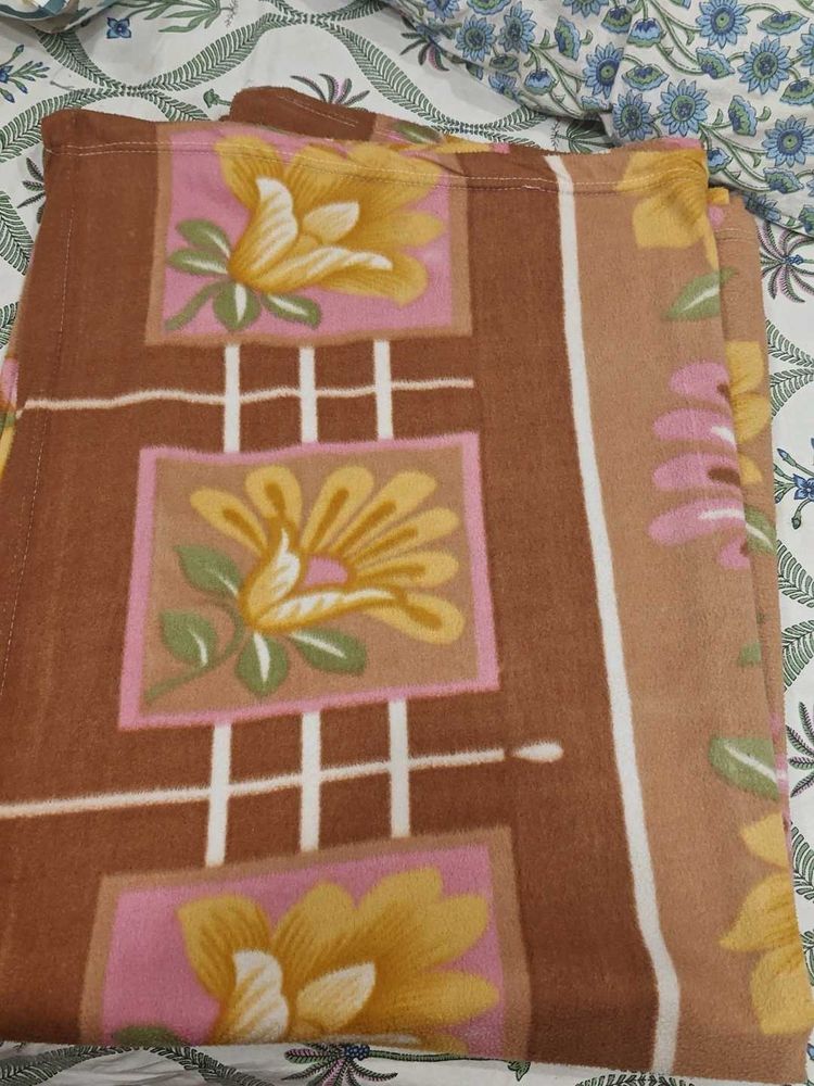 Floral Print Blanket