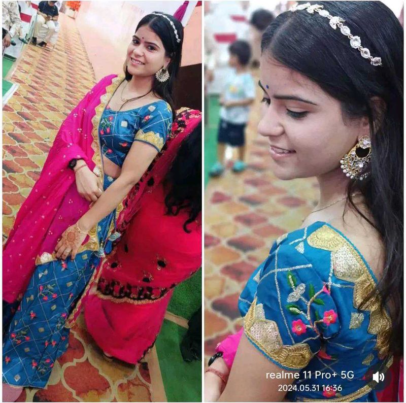 New Lehnga Choli With Contrast Duppatta