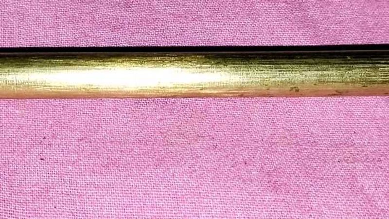 Vintage Brass Cylinder Blow Whistle