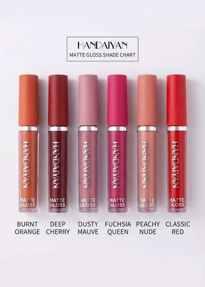 Combo 2-pcs Handaiyan Matte Gloss Lipstick
