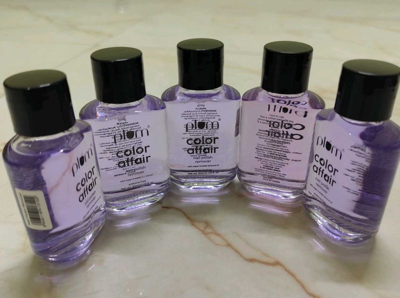Plum Nailpolish Remover