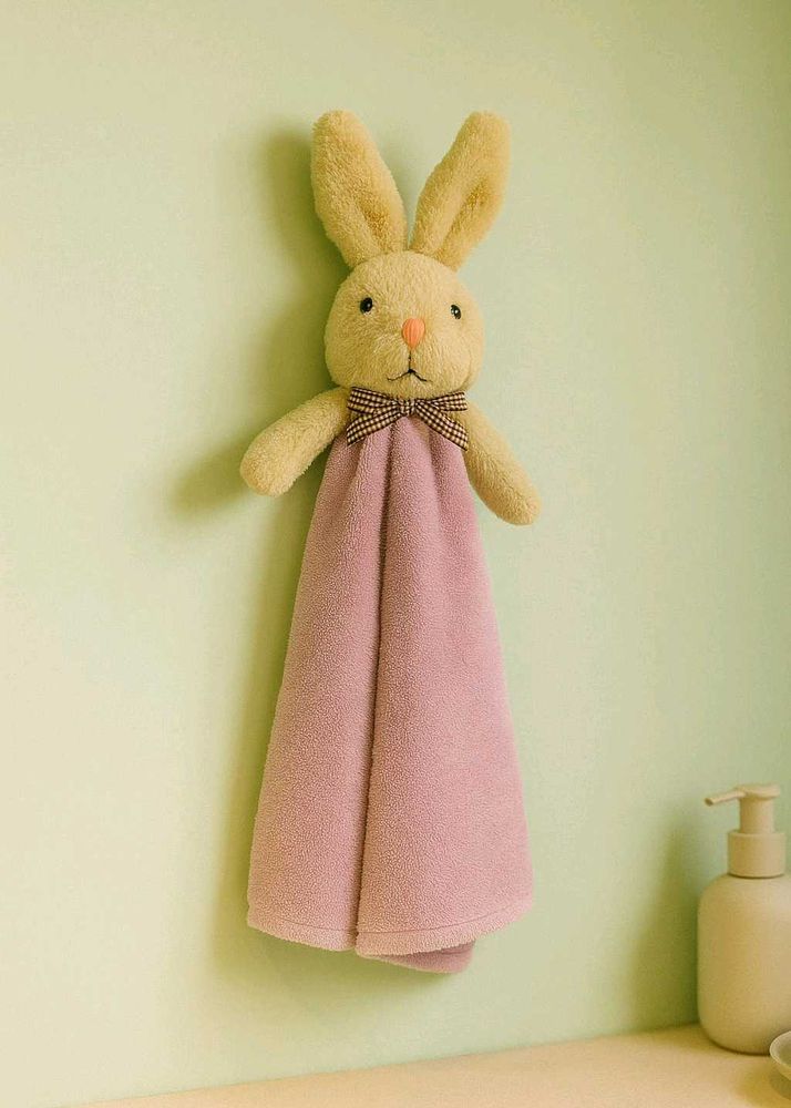 Bunny Towel Holder 1