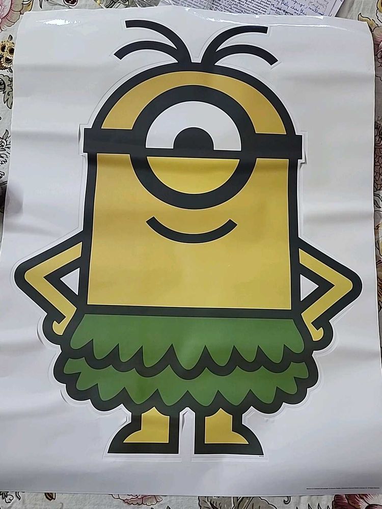 Cute Minion Wall Sticker