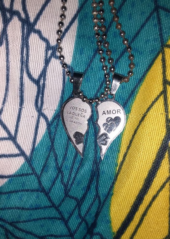 Couple's Heart Necklaces