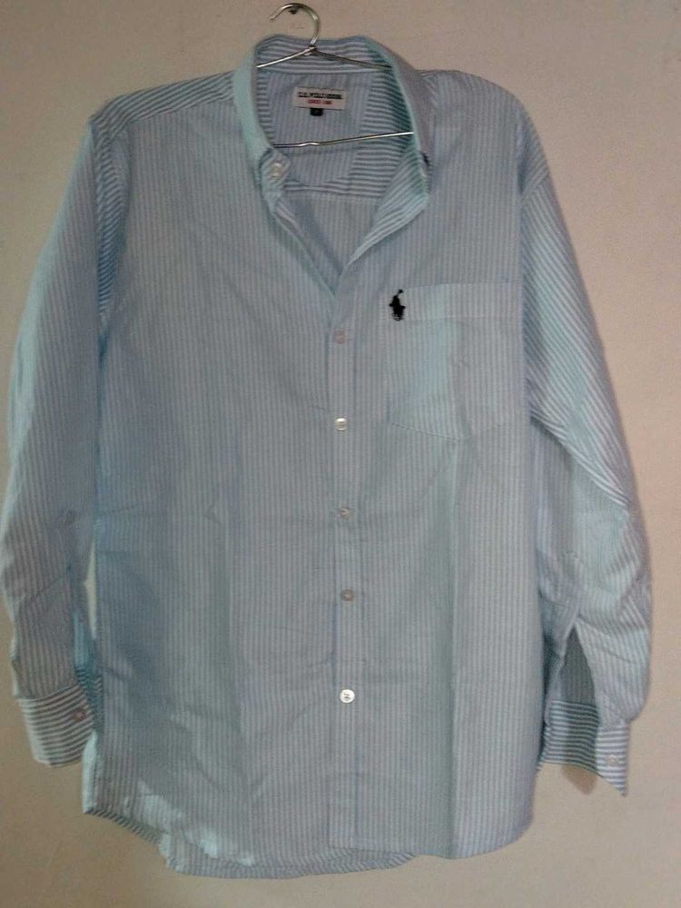 Men's Striped Button-Down U.S Polo Assn