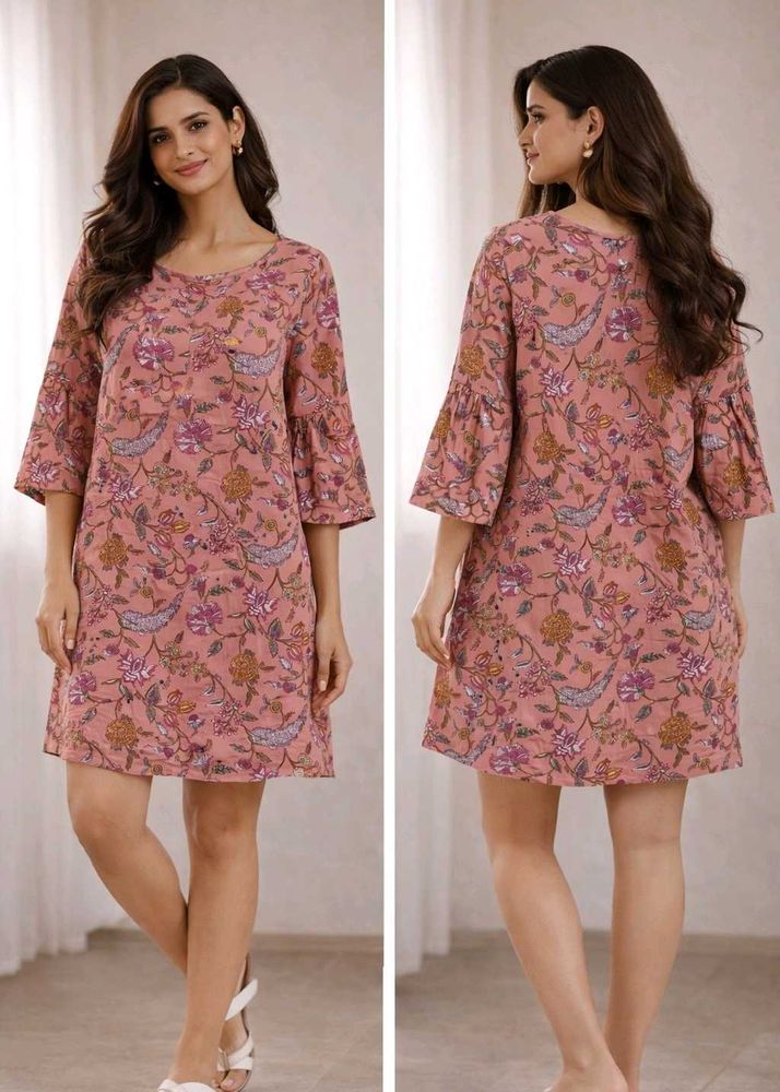 Floral Print Casual Dress