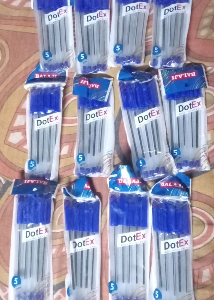 Balaji Dotex Ball Point Pens 🖊 12 Pkd