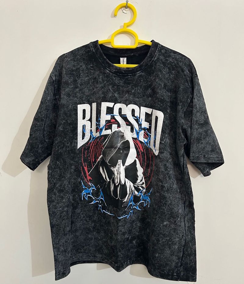 Vintage Graphic T-Shirt "Blessed"