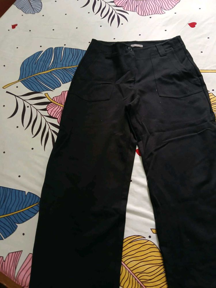 Classic Black Wide Leg Pants