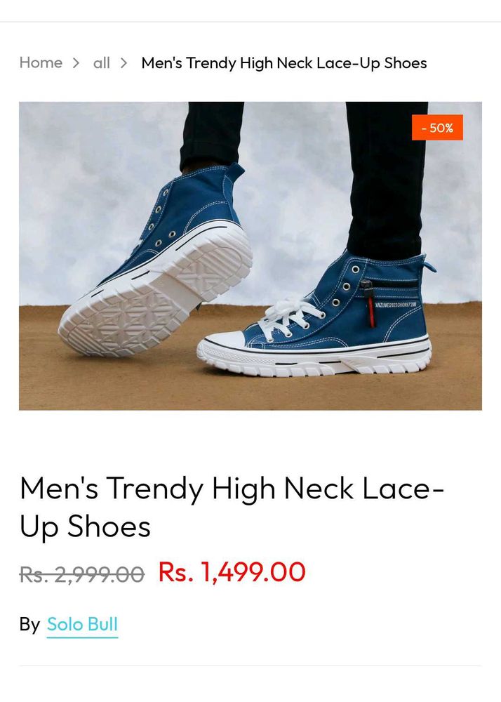 Airwings Highneck Laces Shoes