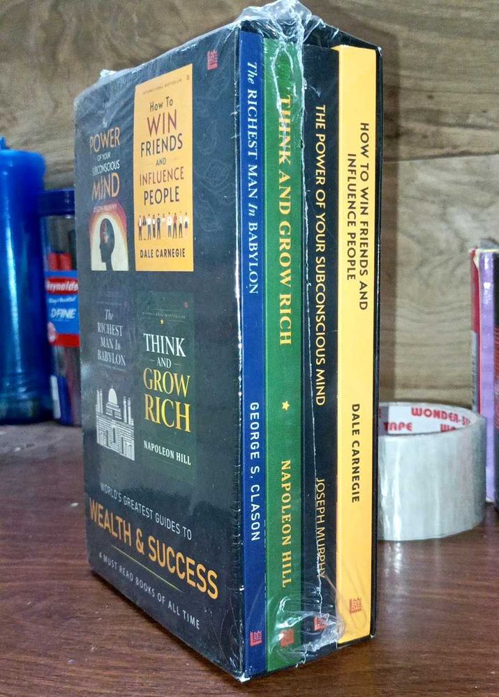 Wealth &amp; Success Guides Box Set Of 4 Books