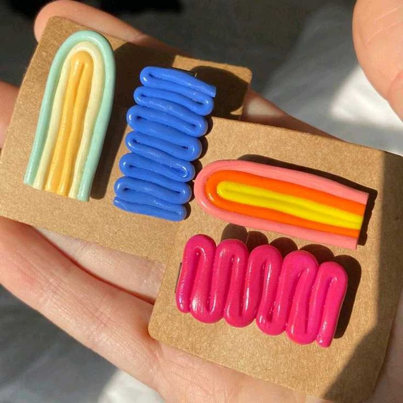 Cute Handmade Hair Clips