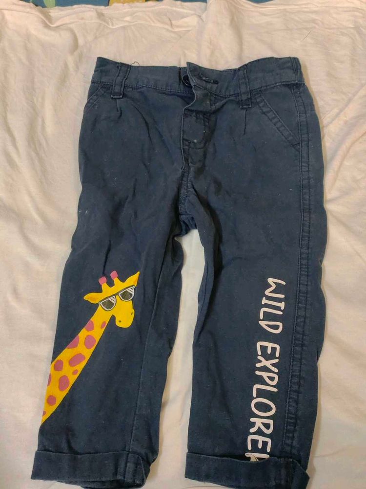 Cute Giraffe Pants for Kids